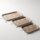 Plastic Tray Set 3 Pcs